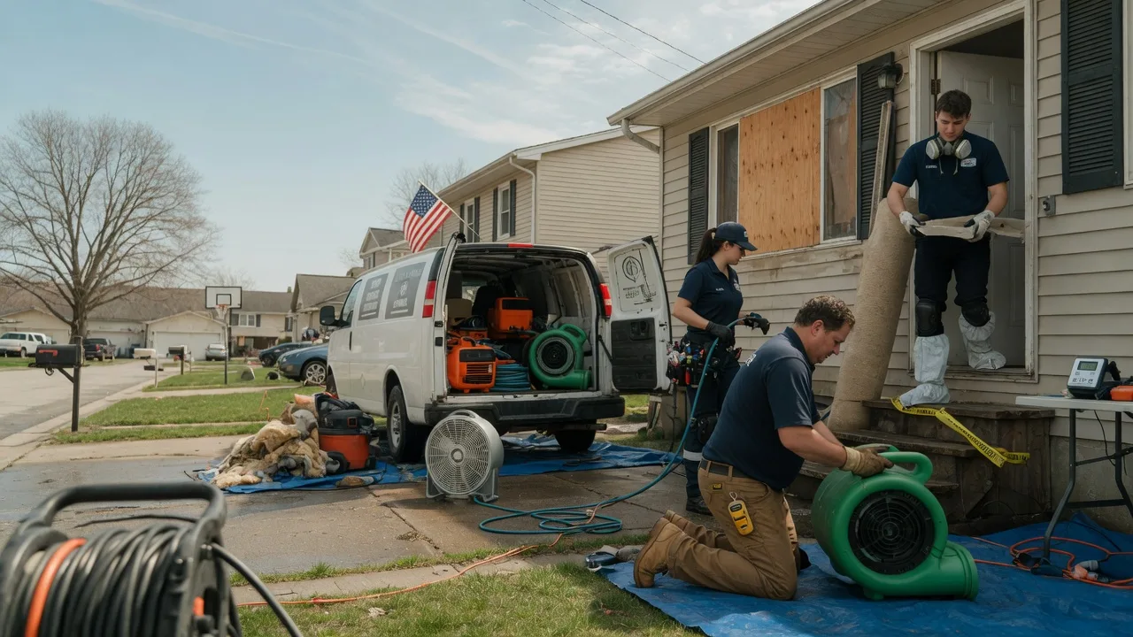 Water Damage Restoration in Bruington, VA near me